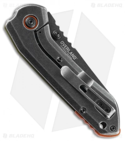 CRKT Schwarz Overland Frame Lock Knife OD Green G10 (2.99" Stonewash) 6280 4 CRKT Schwarz Overland Frame Lock Knife OD Green G10 (2.99" Stonewash) 6280 - Image 2