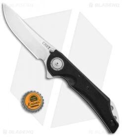 CRKT Seismic Deadbolt Lock Knife Black G-10 (3.9" Satin) 5401 10 CRKT Seismic Deadbolt Lock Knife Black G-10 (3.9" Satin) 5401 -Crkt CRKT Seismic Deadbolt Lock Black G 10 Satin 5401 BHQ 92270 jr bottlecap