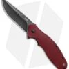 CRKT Shenanigan Spring Assisted Knife Maroon GRN (3.4" Black SW) K800RKP -Crkt CRKT Shenanigan LL Maroon Black SW K800RKP BHQ 124733 jr