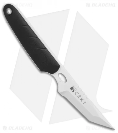 CRKT Side Hawg 3 Tanto Fixed Blade Neck Knife W/ Pivot Sheath (2" White) 2405W 4 CRKT Side Hawg 3 Tanto Fixed Blade Neck Knife W/ Pivot Sheath (2" White) 2405W - Image 2