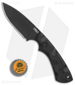 CRKT Siwi Drop Point Fixed Blade Knife Black G-10 (3.34" Black) 2082 -Crkt CRKT Siwi Drop Point black G10 black BHQ 76693 er bottlecap