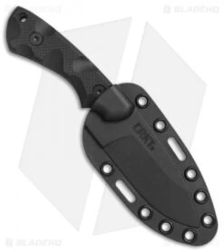 CRKT Siwi Drop Point Fixed Blade Knife Black G-10 (3.34" Black) 2082 -Crkt CRKT Siwi Drop Point black G10 black BHQ 76693 er spine