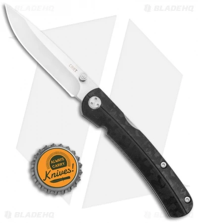 CRKT Steigerwalt Kith Front Lock Knife Black GRN (3" Satin) 6433 6 CRKT Steigerwalt Kith Front Lock Knife Black GRN (3" Satin) 6433 - Image 4