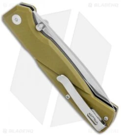 CRKT Steigerwalt Kova Front Lock Knife OD Green GFN (3.5" Satin) 6434 8 CRKT Steigerwalt Kova Front Lock Knife OD Green GFN (3.5" Satin) 6434 -Crkt CRKT Steigerwalt Kova Front Lock OD Green GRN Satin 6434 BHQ 126215 jr side