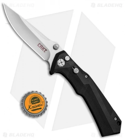 CRKT Tighe Tac Two Clip Point Automatic Knife GRN (3.38" Satin) 5230-Conv 6 CRKT Tighe Tac Two Clip Point Automatic Knife GRN (3.38" Satin) 5230-Conv - Image 4