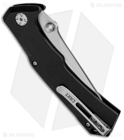 CRKT Tighe Tac Two Clip Point Automatic Knife GRN (3.38" Satin) 5230-Conv 5 CRKT Tighe Tac Two Clip Point Automatic Knife GRN (3.38" Satin) 5230-Conv - Image 3