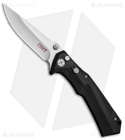 CRKT Tighe Tac Two Clip Point Automatic Knife GRN (3.38" Satin) 5230-Conv 3 CRKT Tighe Tac Two Clip Point Automatic Knife GRN (3.38" Satin) 5230-Conv