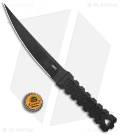 CRKT Williams HZ6 Fixed Blade Knife Black G-10 (6.5" Black) -Crkt CRKT Williams HZ6 Fixed Blade Black G 10 Handle Black BHQ 138979 jr bottlecap