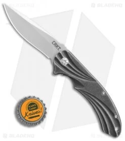 CRKT Williwaw Frame Lock Knife Stainless Steel (3" Satin) 6016 -Crkt CRKT Williwaw Stainless Steel Satin BHQ 76681 er bottlecap