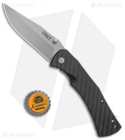CRKT Xan Spring Assisted Knife Carbon Fiber/G-10 (3.66" Bead Blast) 2085 -Crkt CRKT Xan SA CF G 10 BB 2085 BHQ 103629 jr bottlecap