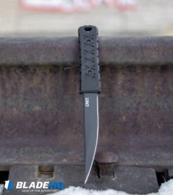 CRKT Yukanto Fixed Blade Knife (4.5" Black) 2930 -Crkt CRKT Yukanto Fixed Blade Knife Black 2930 BHQ 27276 kp trax web