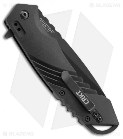 CRKT Directive Tanto Liner Lock Knife (3.6" Black) 1062 5 CRKT Directive Tanto Liner Lock Knife (3.6" Black) 1062 - Image 3