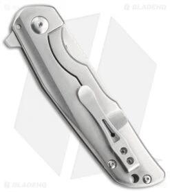 CRKT Liong Mah Remedy Frame Lock Flipper Knife (3.5" Satin) 3720 -Crkt CRKT remedy 3720 BHQ 51837 er side