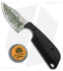 Flytanium Black G-10 + CRKT Folts Minimalist Gears Knife (2.25" Satin) -Crkt Flytanium Black G 10 CRKT Folts Minimalist Gears Bowie SW BHQ 174425 jr bottlecap