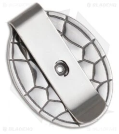 CRKT Ashworth Turtle Folding Knife Pearlescent White (1" Polish) 5900W -Crkt crkt 5910a ashworth turtle anthracide black clip 1