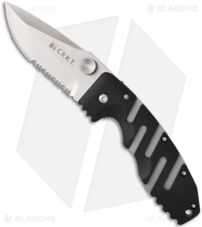CRKT Ryan Seven Folding Knife (3.5" Satin Serr) 6813ZS 3 CRKT Ryan Seven Folding Knife (3.5" Satin Serr) 6813ZS
