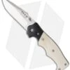 CRKT The Natural 2 Spring Assisted Knife White Bone & G10 (3.25" Plain) 7080 -Crkt crkt 7080 the natural 2