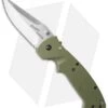 CRKT Crawford Kasper Liner Lock Knife OD Green Zytel (3.75" Satin) 6773SOD -Crkt crkt crawford kasper od green 6773sod cm