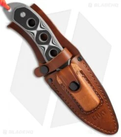 CRKT HoodWork Survival Fixed Blade Knife (4.875" Gray Serr) 3500 -Crkt crkt hoodwork fixed 3500 sheath