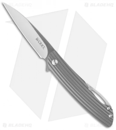 CRKT Ken Onion Swindle Flipper Knife (3.20" Satin) K241XXP 3 CRKT Ken Onion Swindle Flipper Knife (3.20" Satin) K241XXP