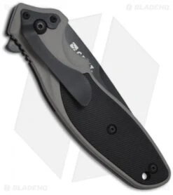 CRKT Ken Onion Shenanigan Liner Lock Knife (3.25" Black) K470KKP -Crkt crkt k470kkp onion shenanigan back