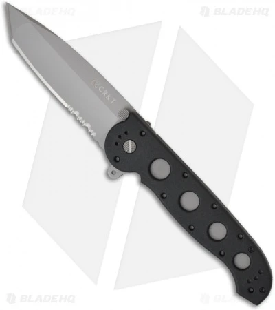CRKT Carson M16-14Z Zytel Tanto Flipper Knife (3.875" Bead Blast Serr) 3 CRKT Carson M16-14Z Zytel Tanto Flipper Knife (3.875" Bead Blast Serr)