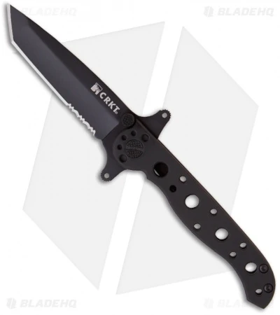 CRKT Carson M16-10KSF Special Forces Tanto Frame Lock Knife (3" Black Serr) 3 CRKT Carson M16-10KSF Special Forces Tanto Frame Lock Knife (3" Black Serr)