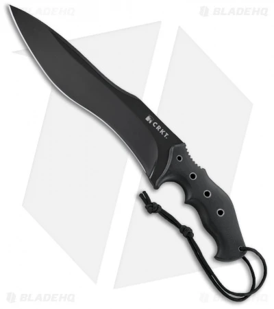 CRKT Onion Redemption Knife Fixed Blade (9.5" Black) K100KKP 3 CRKT Onion Redemption Knife Fixed Blade (9.5" Black) K100KKP
