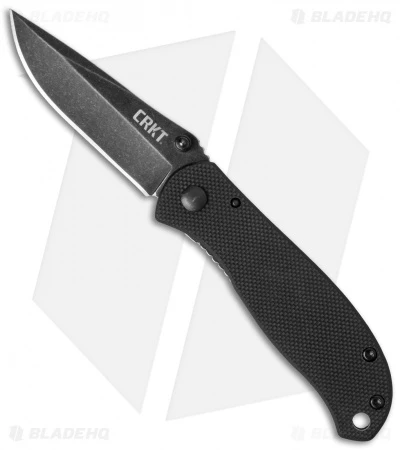 CRKT Pazoda Compact Frame Lock Knife Black G-10 (2.1" Black) 6440KS 3 CRKT Pazoda Compact Frame Lock Knife Black G-10 (2.1" Black) 6440KS