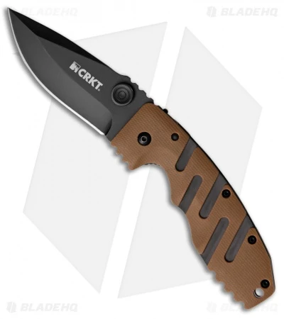 CRKT Ryan Seven Liner Lock Knife Tan (3.5" Black) 6803DZ 3 CRKT Ryan Seven Liner Lock Knife Tan (3.5" Black) 6803DZ