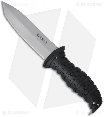 CRKT Ultima Tactical Fixed Blade Knife Black GFN (5" Gray) 2115 3 CRKT Ultima Tactical Fixed Blade Knife Black GFN (5" Gray) 2115